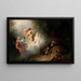 La Visión de Beethoven - Rudolf Hausleithner — cuadro enmarcado en la pared