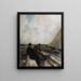 Les Peintres Leibl et Sperl dans un Voilier - Rudolf Hirth du Frênes — framed artwork on a wall