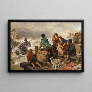 Rudolf Jordan - Storm by the Coast.webp