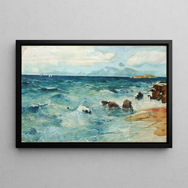 Rudolf Lw - Coastal Landscape.webp