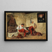 The torn trousers - Rudolf Otto von Ottenfeld — framed artwork on a wall