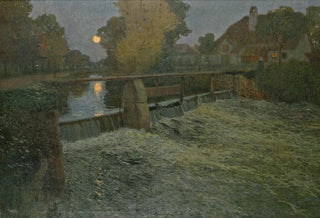 Rudolf Quittner - Die Schleuse.webp