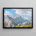 View of Hochvogel - Rudolf Reschreiter — framed artwork on a wall