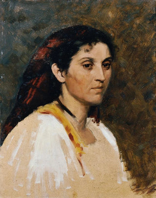 Rudolf Schick - Head of a Roman woman.webp