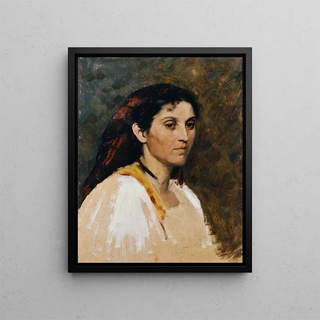 Rudolf Schick - Head of a Roman woman.webp
