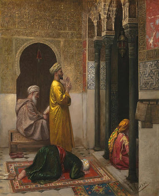 Rudolf Weisse - A Moment Of Prayer.webp