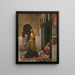 A Moment of Prayer - Rudolf Weisse — framed artwork on a wall