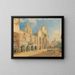 Catedral de Como - Rudolf von Alt — cuadro enmarcado en la pared