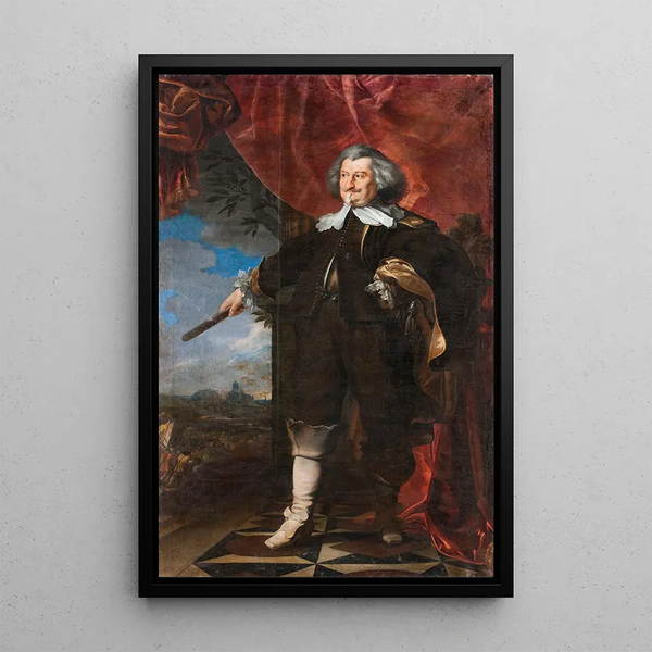 Frans Luyckx - Rudolf von Colloredo — cuadro enmarcado en la pared