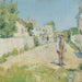 Rue à Gloucester - Childe Hassam — vista de la obra