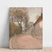 Reproducción del cuadro Calle en Ville-d'Avray - Alfred Sisley