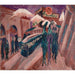 Calle de Leipzig con tranvía eléctrico - Ernst Ludwig Kirchner — presentado en un interior