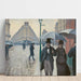Reproducción del cuadro Rue de Paris, tiempo de lluvia - Gustave Caillebotte
