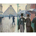 Reproducción del cuadro Rue de Paris, tiempo de lluvia - Gustave Caillebotte
