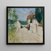 Rue de Village - Pierre Eugène Montézin — cuadro enmarcado en la pared