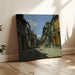Reproduction of the painting Rue de la Bavole, Honfleur - Claude Monet