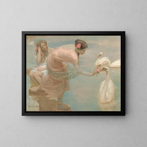 Un matin d'été - Rupert Bunny — cuadro enmarcado en la pared