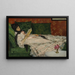 Mujer leyendo - Rupert Bunny — cuadro enmarcado en la pared