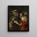 Didon et Énée - Rutilio Manetti — framed artwork on a wall