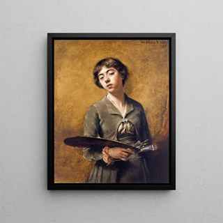 Sabine Lepsius - Selfportrait.webp