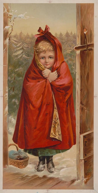 Sackett Wilhelms Litho - Little Red Riding Hood.webp