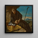 San Francisco en meditación - Francesco Zugno — cuadro enmarcado en la pared