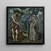 Saint Jean-Baptiste y San Francisco de Asís - Taller de El Greco — cuadro enmarcado en la pared