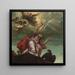 San Juan Evangelista en Patmos - Tiziano — cuadro enmarcado en la pared