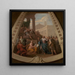 San Pablo ante Agripa - Sir James Thornhill — cuadro enmarcado en la pared