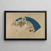Chrysanthemums by the water's edge - Sakai Hōitsu — framed artwork on a wall