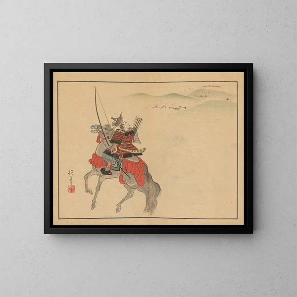 Sakai Hoitsu gajo Pl03 - Sakai Hōitsu — cuadro enmarcado en la pared