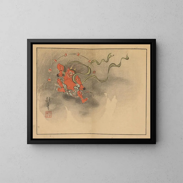 Sakai Hoitsu, pintura de flores y pájaros - Sakai Hōitsu — cuadro enmarcado en la pared