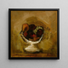 Fruit Salad Painting - Constant Permeke — framed artwork on a wall