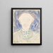 Milton Avery - Sally Michel — cuadro enmarcado en la pared