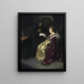 Salomon Koninck - Esther reading Hamans Decree of the Extermination of the Jews.webp