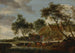 L'abreuvoir - Salomon van Ruysdael — vista de la obra