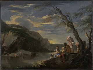 Salvator Rosa - Landscape with Bathers.webp