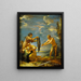 Ulysse et Nausicaa - Salvator Rosa — cuadro enmarcado en la pared