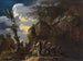 Crucifixión de Polycrate - Salvator Rosa — vista de la obra