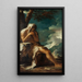 San Onofre - Salvator Rosa — cuadro enmarcado en la pared