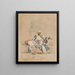 The lute player - Salvatore Valeri — framed artwork on a wall