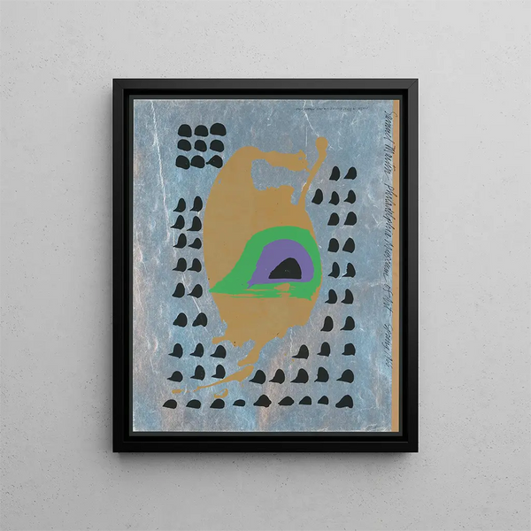 Philadelphia Museum of Art, Spring 1966 - Sam Maitin — framed artwork on a wall
