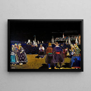 Reproduction tableau | Samedi Soir (Hollande) - Wassily Kandinsky | Poster - Toile - Aluminium