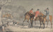 La Caza del zorro: la reunión con los perros saliendo del refugio - Samuel Alken — vista de la obra