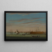 Vista de Charleston desde el puerto - Samuel Barnard — cuadro enmarcado en la pared