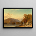 Paisaje de otoño - Samuel Colman — cuadro enmarcado en la pared