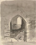 Una entrada abovedada en un edificio en ruinas - Samuel Davis — vista de la obra