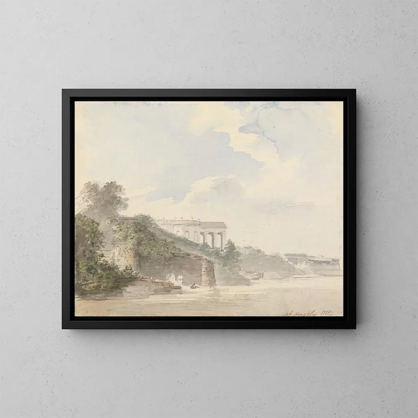À Haughley - Samuel Davis — cuadro enmarcado en la pared