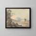 Bidzee Ghur price near the village of Mow Mhow - Samuel Davis — framed artwork on a wall