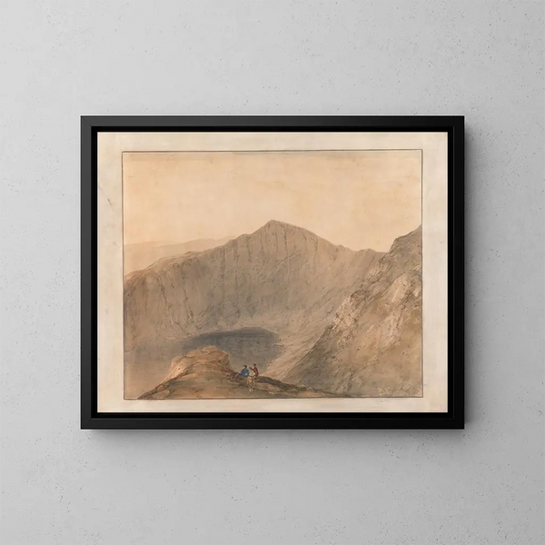 Cader Idris - Samuel Davis — cuadro enmarcado en la pared